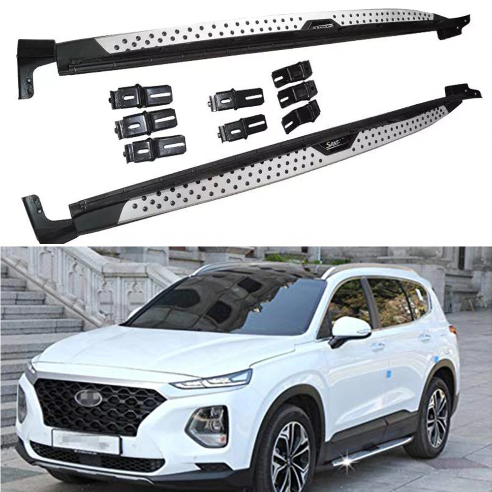 207 HYUNDAI SANTA FE 2019-2020 V1 ESTRIBOS DE ALUMINIO REFORZADO SPORT STYLE
