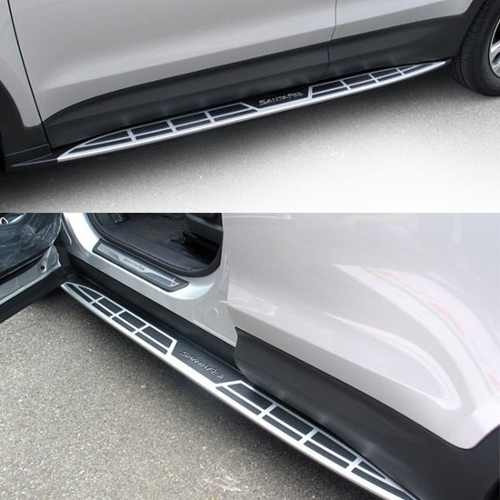 208 HYUNDAI SANTA FE 2019-2020 V2 ESTRIBOS DE ALUMINIO REFORZADO
