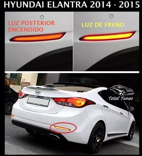 D_NQ_NP_737175-MPE29398633279_022019-O HYUNDAI ELANTRA 2014-2015 REFLECTOR LED + 2 FUNCIONES