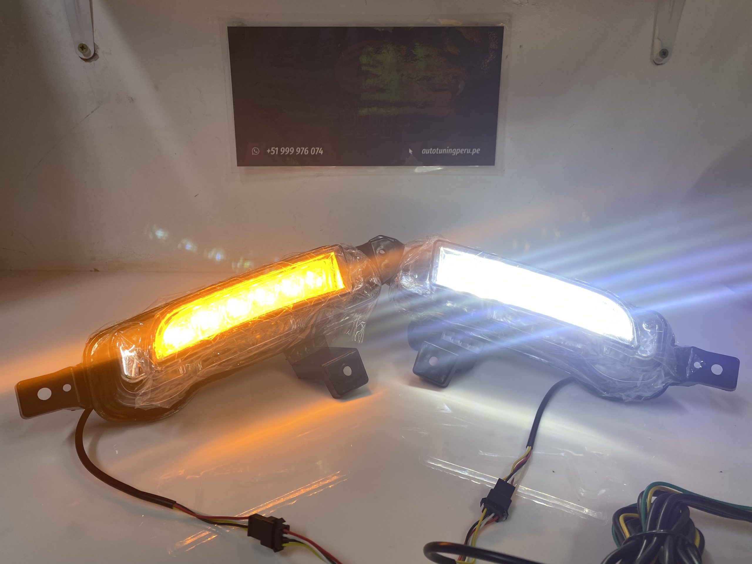 IMG_2551 SUZUKI VITARA 2015-2018 DRL LED + BLANCO Y ÁMBAR
