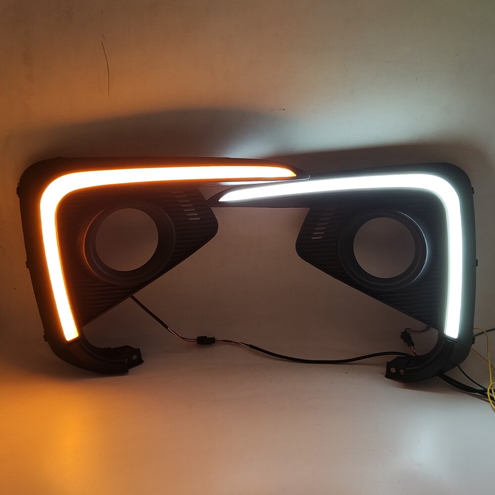 mainimage4CSCSNL-Luz-LED-de-circulaci-n-diurna-faro-antiniebla-DRL-se-al-de-giro-din-mica SUZUKI ERTIGA 2019-2021 COBERTOR NEBLINEROS LED + BLANCO Y ÁMBAR