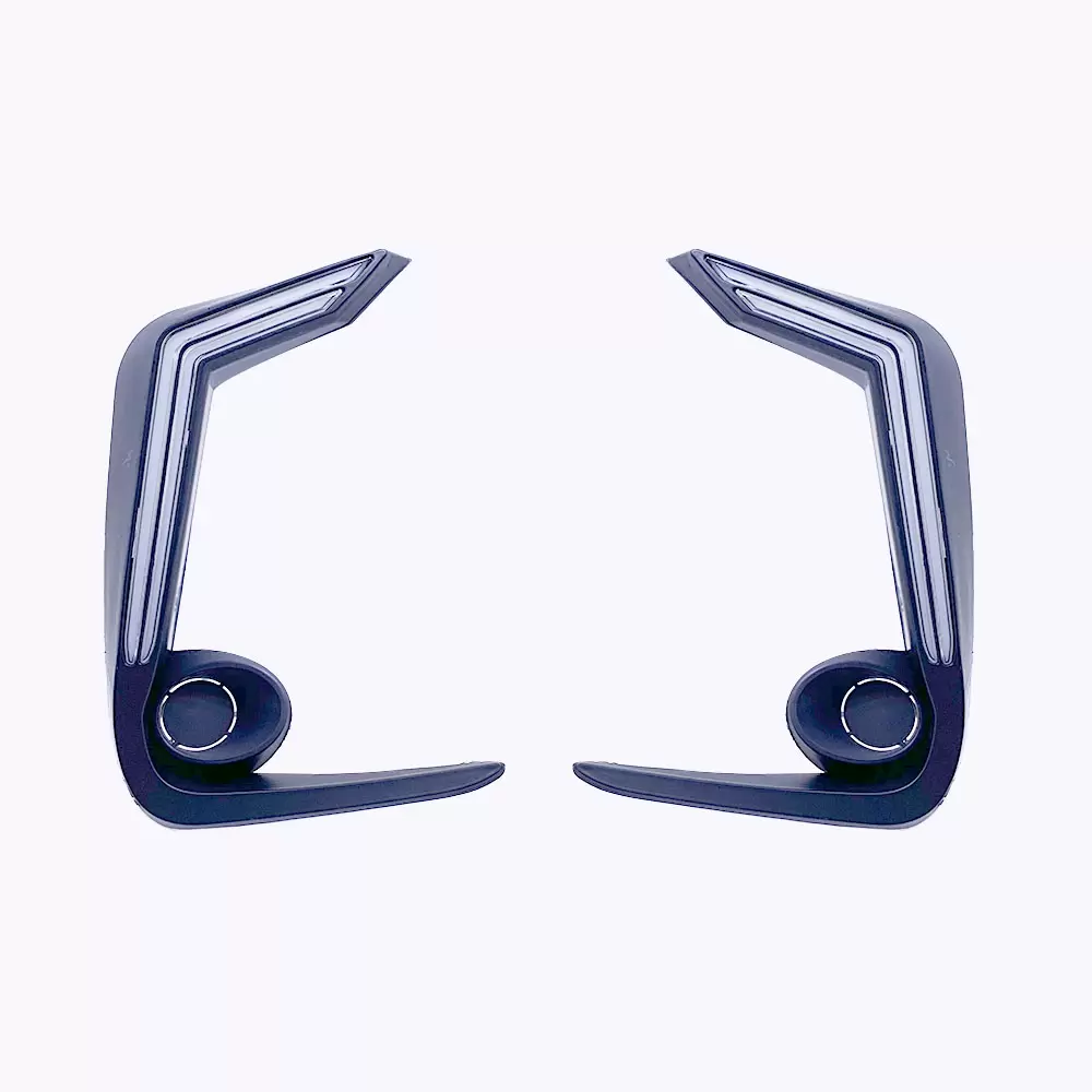 2pcs-led-drl-daytime-running-light-for-toyota (1) TOYOTA COROLLA 2021 COBERTOR NEBLINEROS LED + BLANCO Y ÁMBAR