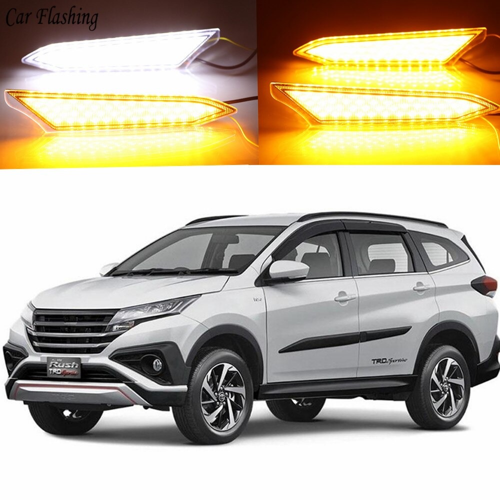 WhatsApp Image 2022-05-06 at 1.15.57 PM TOYOTA RUSH 2019-2021 DRL LED + BLANCO Y ÁMBAR